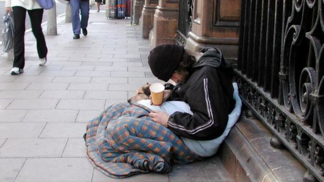 Should We Give Money To Beggars Bbc News - 