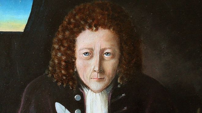 Pintura moderna de Robert Hooke