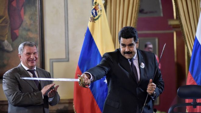 Сечин и Мадуро