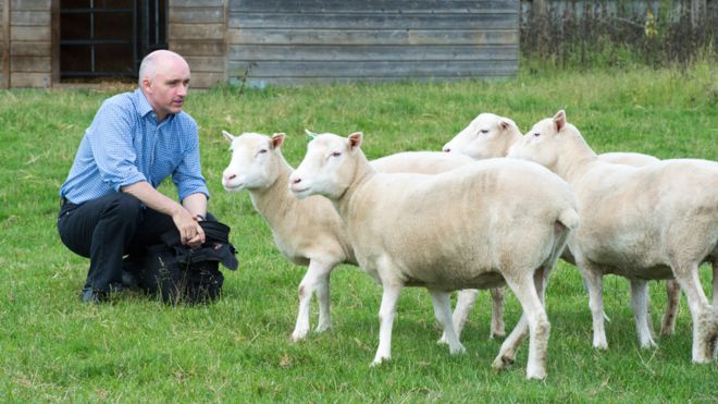 Kevin Sinclair and Dolly "sisters"