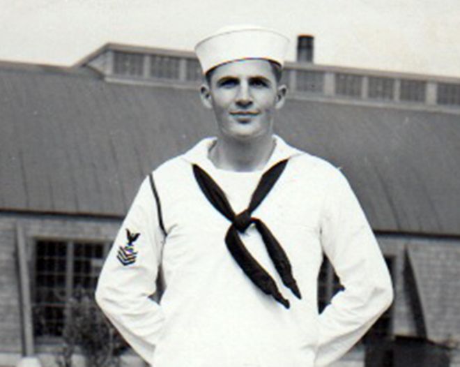Jeff's father in the US Navy