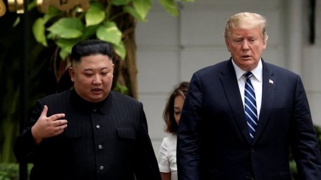 Kim Jong-un y Donald Trump