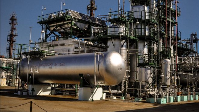 Refinería.