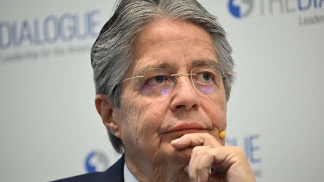 El presidente de Ecuador, Guillermo Lasso