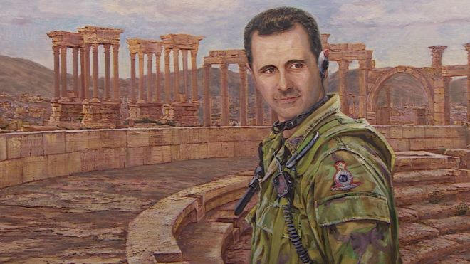 Портрет Башара Асада