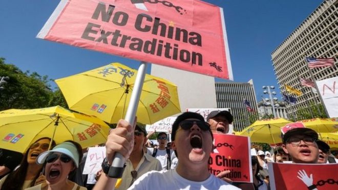 Resultado de imagen para Fotos de las actuales protestas en Hong Kong