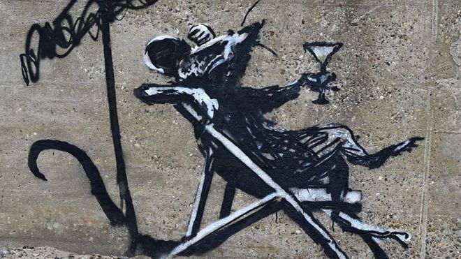Banksy: The stories behind his 'Great British Spraycation' - BBC News