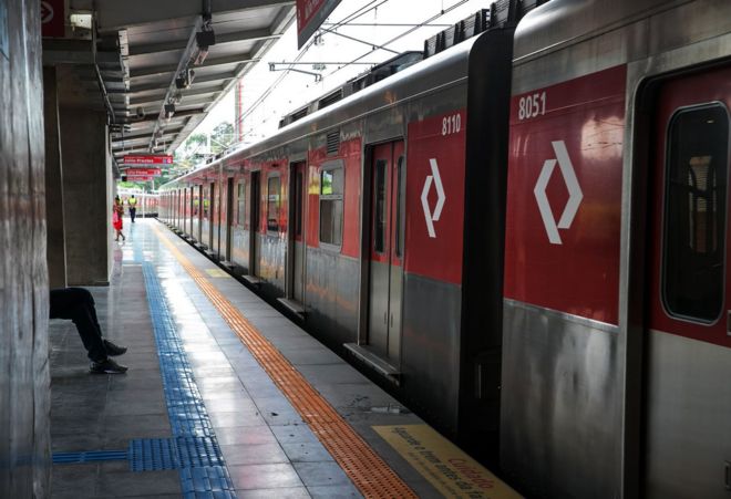 Estação de metrô SP
