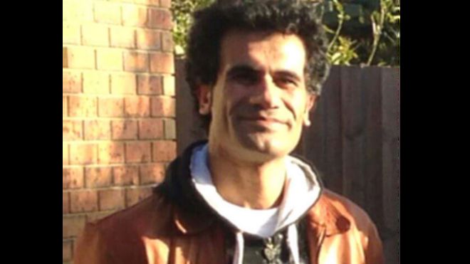 Иранский курдский беженец Фазель Чегени, погибший на острове Рождества