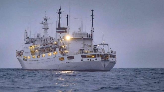 A photo of the Admiral Vladimirskiy