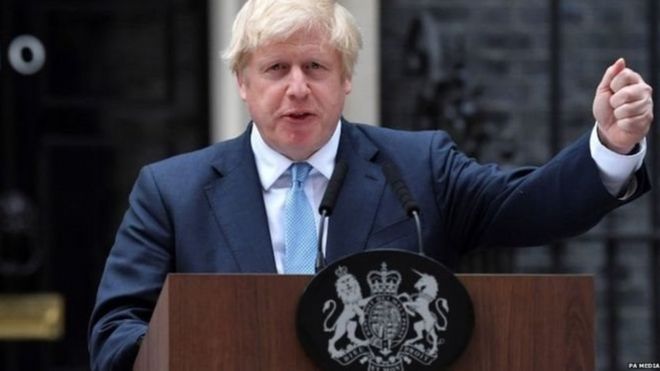 وزیر اعظم بورس جانسن