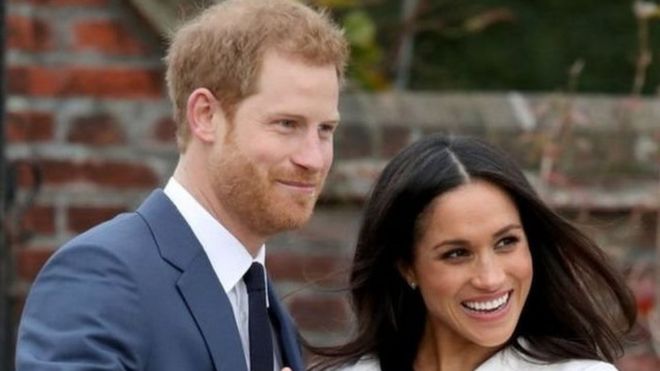 Mwanamfalme Harry na mchumba wake Meghan Markle