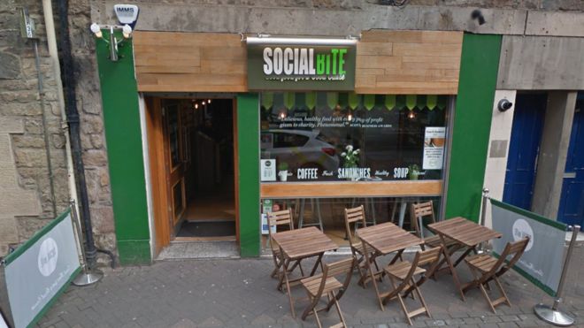 Social Bite, филиал Edinburgh Rose Street