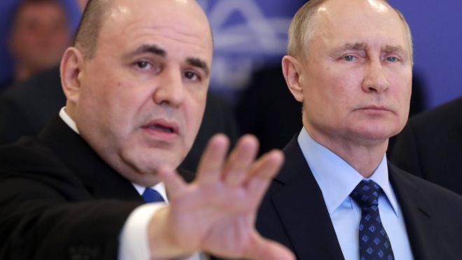 Путин и Мишустин