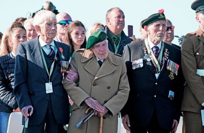 День ветеранов на Мемориале Британской Нормандии
