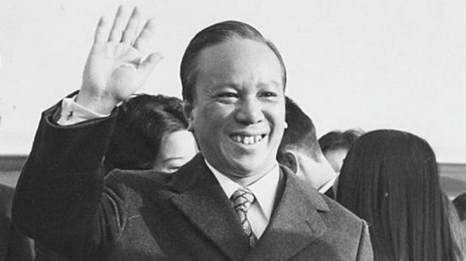 Tổng thống VNCH Nguyễn Văn Thiệu, hình chụp 1973
