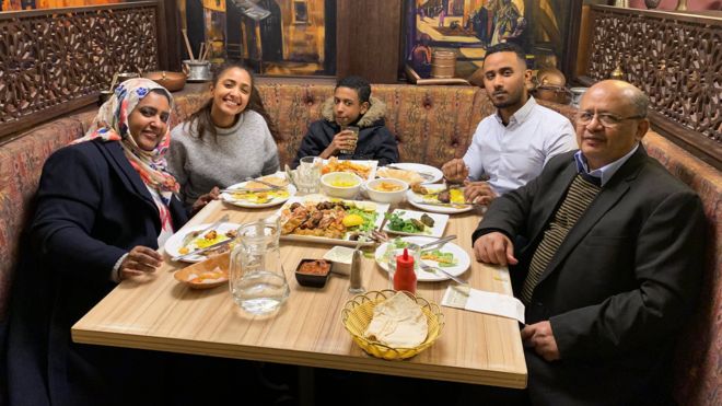Adil El Tayar with family