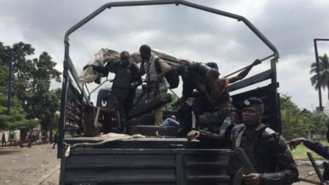 OImodoka y'abasirikare ba FARDC