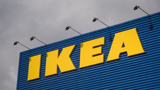 Здание магазина Ikea