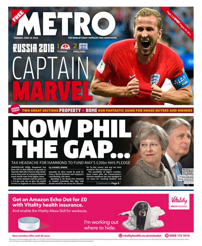 Coupe du Monde - Page 5 _102103116_metro-front-page-june-19-pd