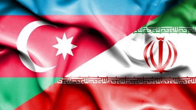 پرچم ایران و آذربایجان