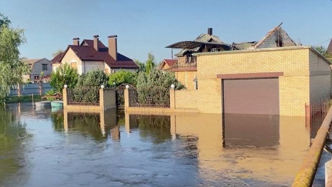Наводнение в Херсонской области
