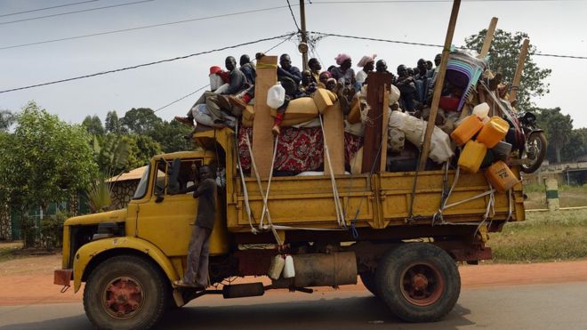 Мусульмане бегут в Центральноафриканскую Республику