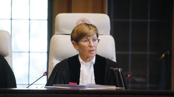 Председатель Международного суда ООН Джоан Донохью
