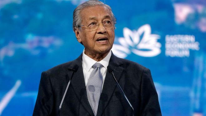 மலேசியப் பிரதமர் துன் மகாதீர்