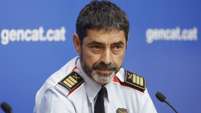 Mossos chief Josep Luis Trapero, file pic