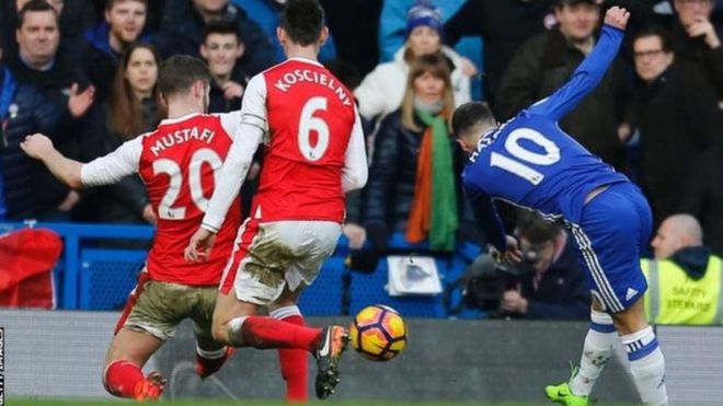 Eden Hazard amepona jeraha la kifundo cha mguu na anaweza kuanza mechi yake ya kwanza tangu msimu uanze dhidi ya Arsenal