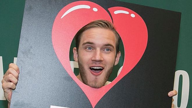 YouTuber PewDiePie