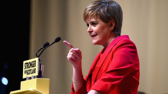 SNP lideri ve İskoçya Başbakanı Nicola Sturgeon