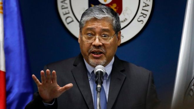 Quyền Ngoại trưởng Philippines Enrique Manalo