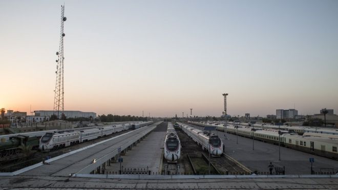 Vista de la estación. (Todas las fotografías son de Hawre Khalid)