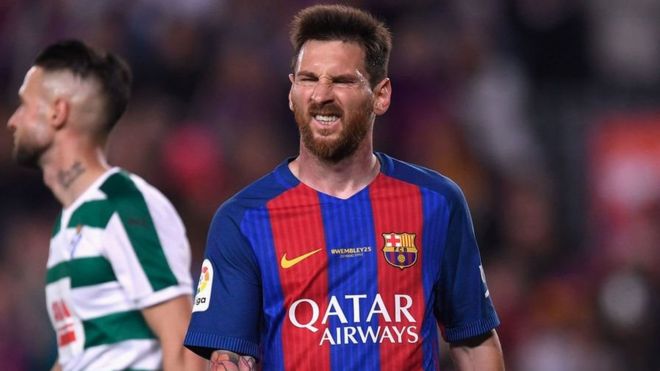 Messi analipwa Euro milioni 40 kwa mwaka