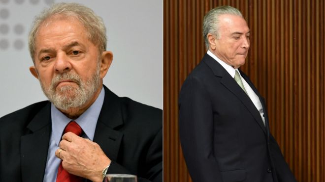 Luis Inácio Lula da Silva | Michel Temer