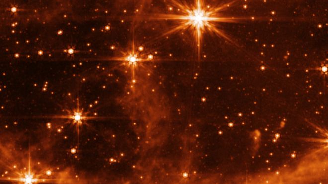 Imágenes del espacio tomadas por el telescopio James Webb.
