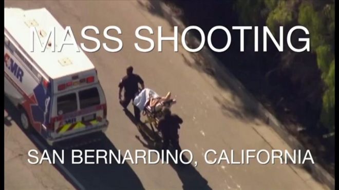 カリフォルニア州サンバーナディーノ郡で乱射事件