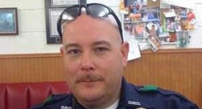 Брент Томпсон, офицер по быстрому транзиту в районе Далласа, который был среди тех, кто погиб во время атаки в Далласе.