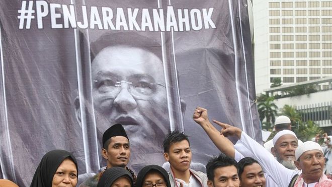 митинг в Джакарте