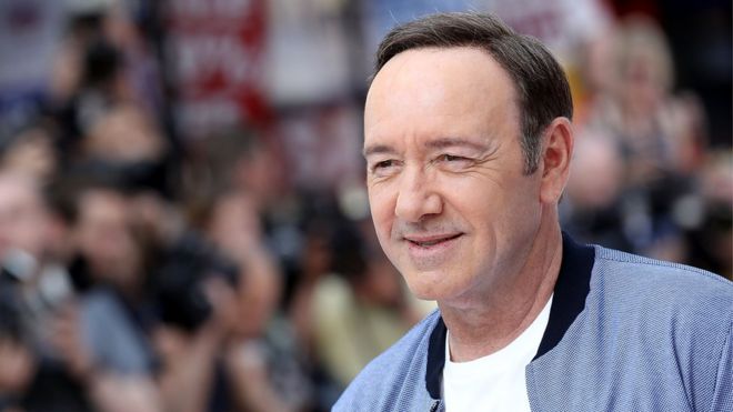 Image shows the actor Kevin Spacey