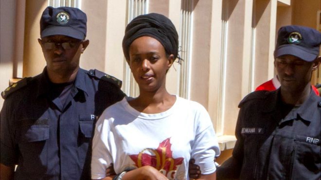Diane Rwigara aregwa kubangamira umutekano w'igihugu