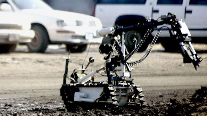файл фотографии робота для обезвреживания бомб