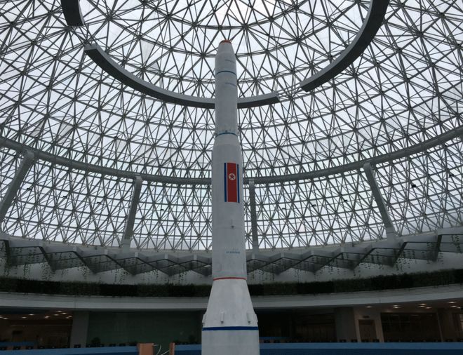 Ракета в музее науки