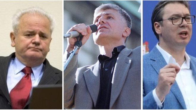Slobodan Milošević, Zoran Đinđić i Aleksandar Vučić