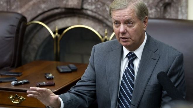 Republican Senator Lindsey Graham. Photo: November 2016
