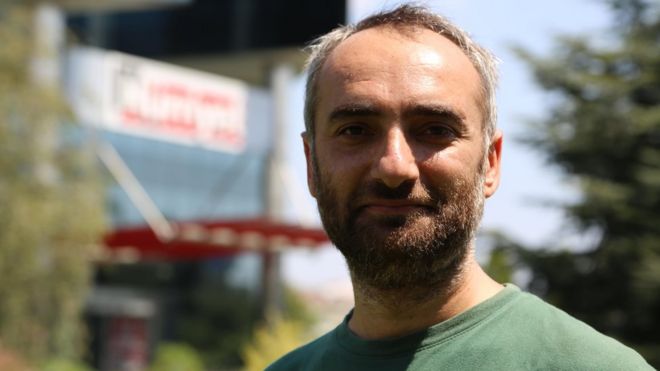 Турецкий журналист Исмаил Саймаз
