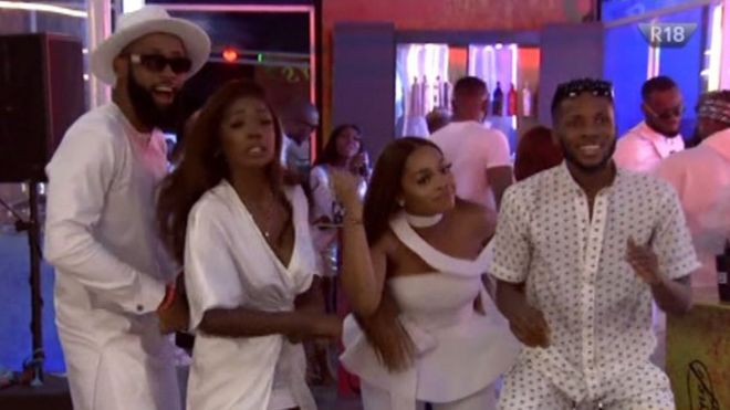 Some of di BBnaija housemates