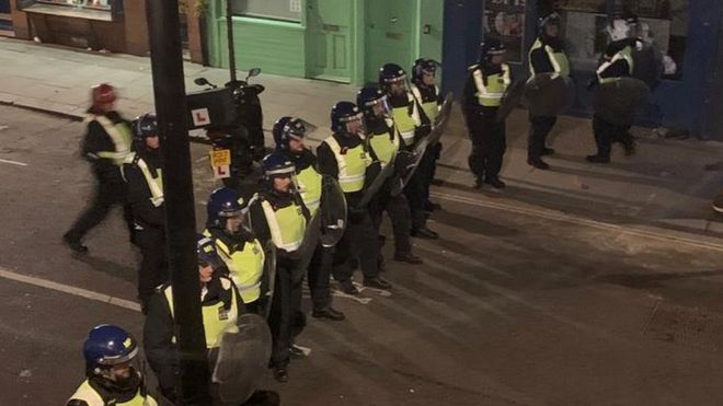 Police in Notting Hill